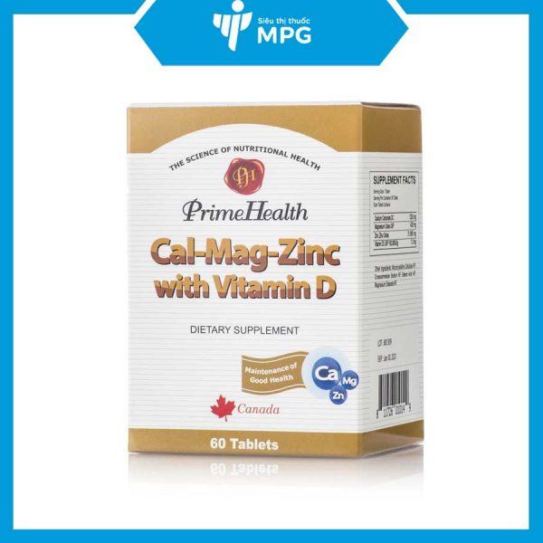 PrimeHealth Cal-Mag-Zinc with Vitamin D