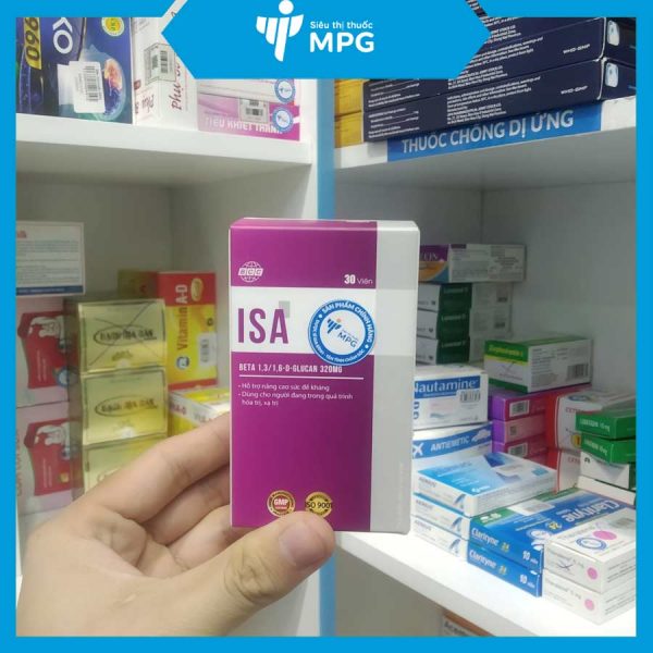 Viên hỗ trợ miễn dịch ISA dùng cho bẹnh nhân xạ trị