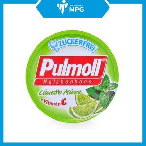 Viên ngậm Pulmoll Limette giảm ngứa rát cổ họng