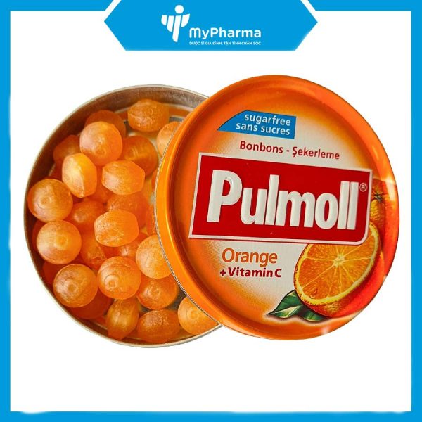 Kẹo ngậm ho Pulmoll Orange Vitamin C