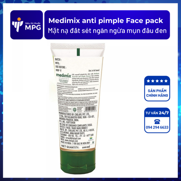 Medimix anti pimple Face pack