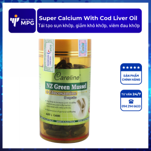 NZ Green Mussel Glucosamine Careline
