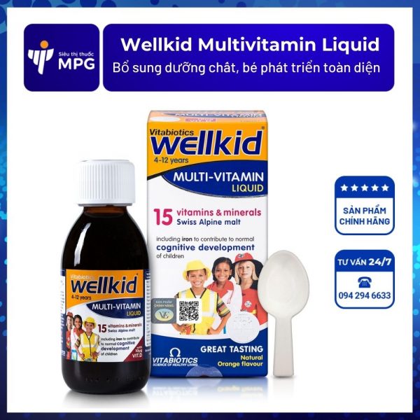 Wellkid Multivitamin Liquid